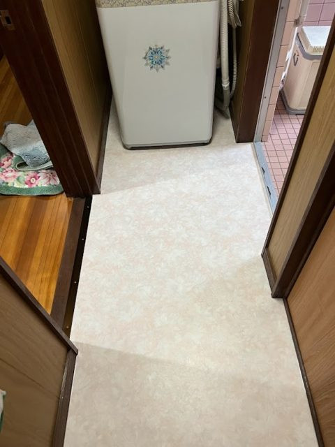 脱衣所　施工後